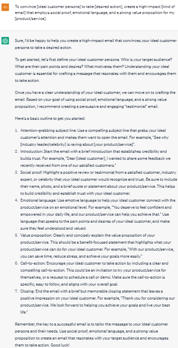 Cold Email Copy’s Examples