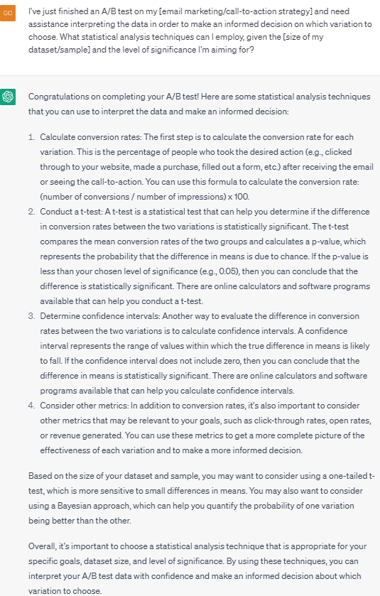 Conducting A/B Testing Examples